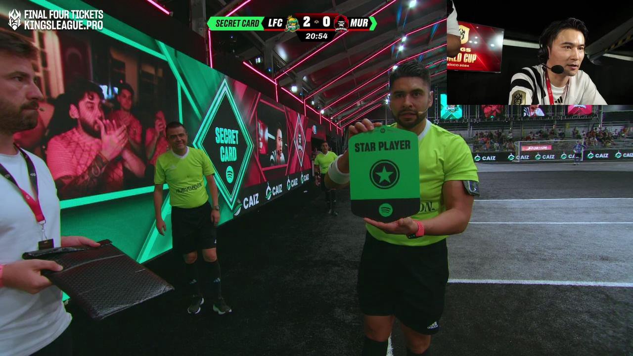 Kings League MURASH FC決勝トーナメントをかけた応援配信