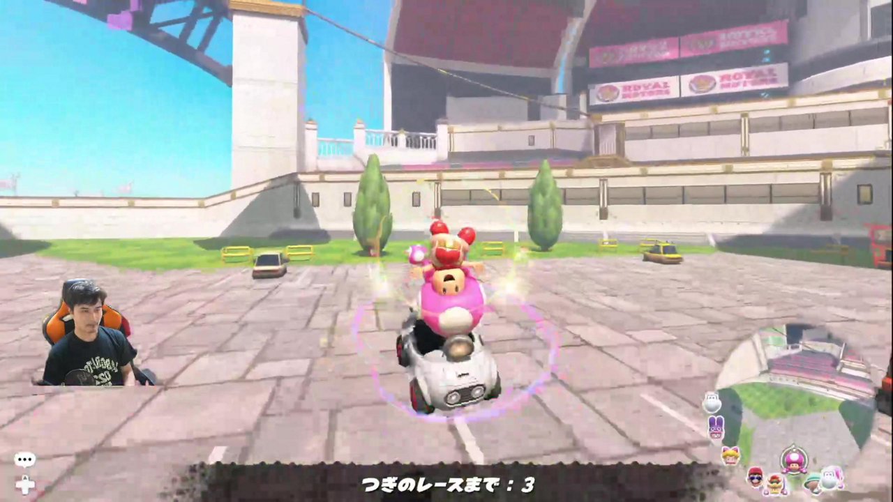 21時よりマリオカート