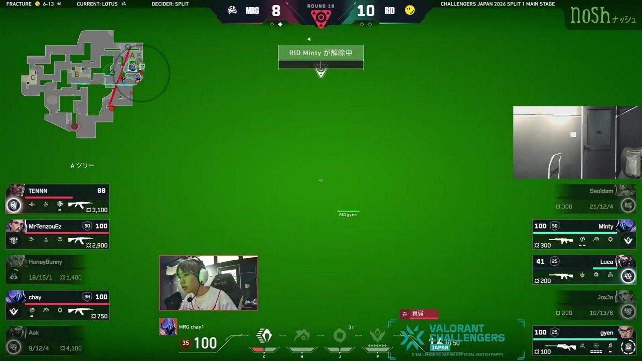 ﾑﾗｹﾞ全力応援 VALORANT Challengers Japan 2026 Split 1 Main Stage Phase 2 Day 2