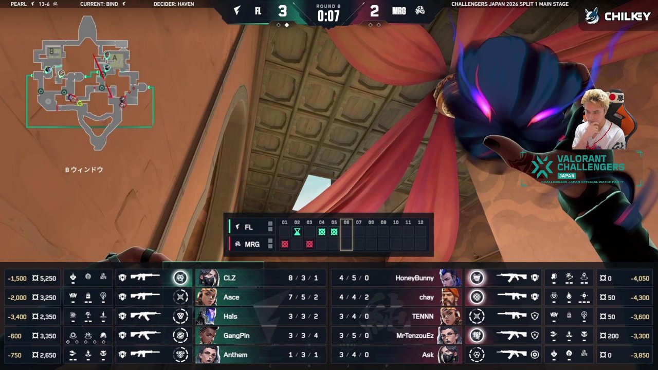 18時過ぎからVCJﾑﾗｹﾞｳﾞｧﾛ応援配信