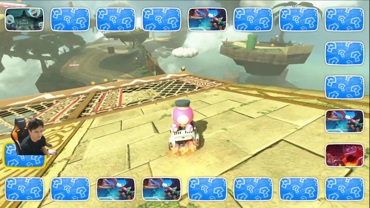 飯食ったら気絶するまでマリオカート